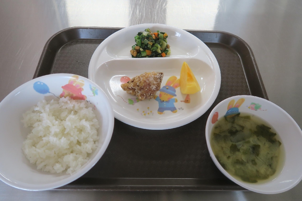 今日の給食